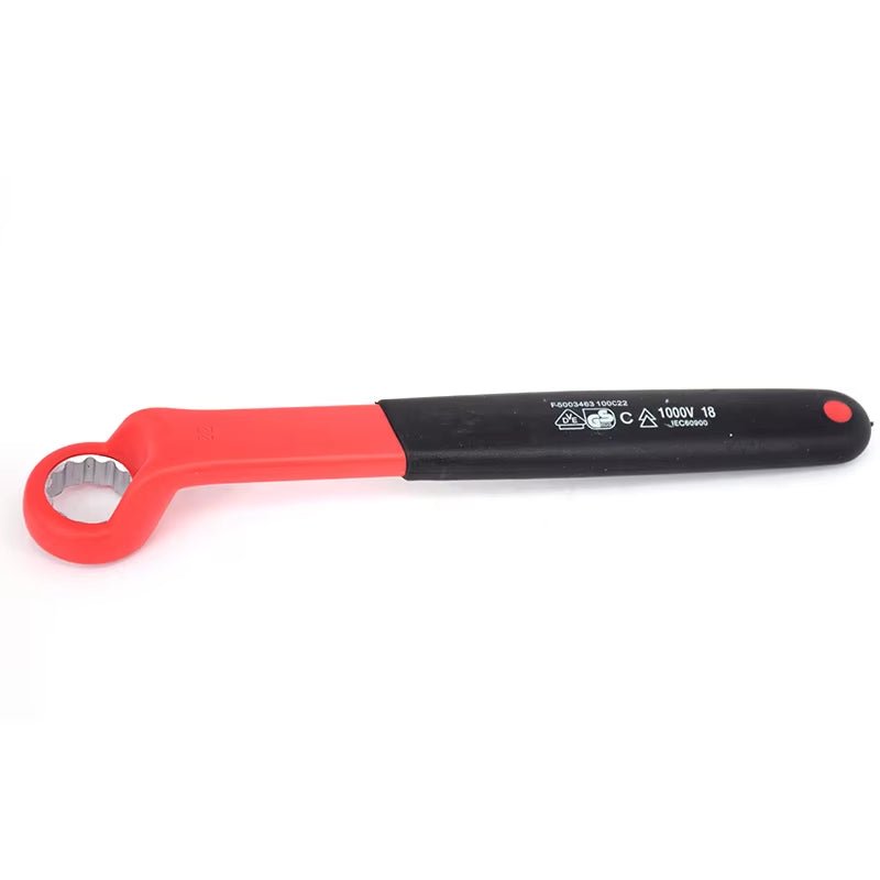 Insulated Electrician VDE Offset Ring Spanner Wrenches 8 - 24mm - HomeDIYer