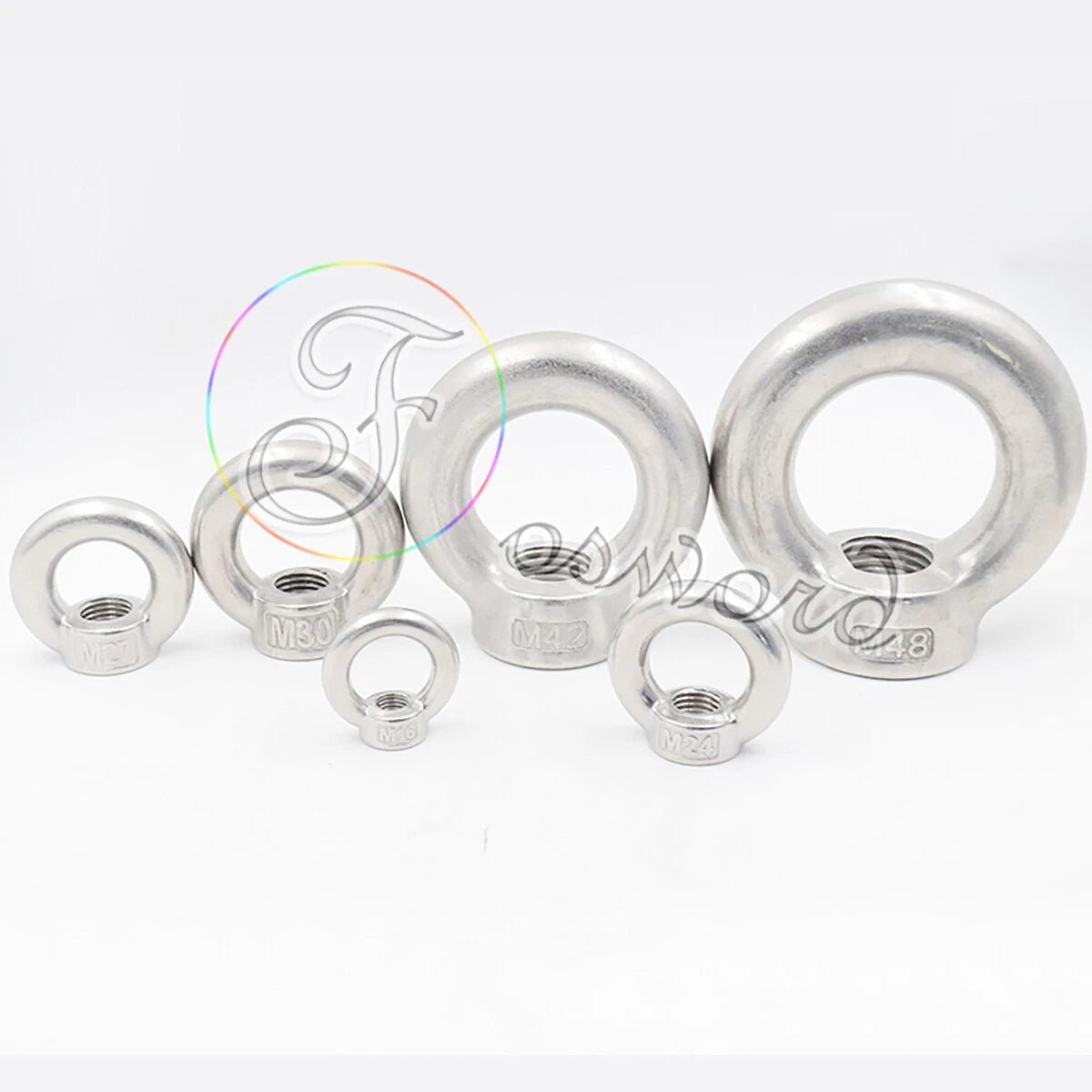 Stainless Steel Lifting Eye Bolts & Eye Nuts — M3 to M16, A2/A4 Grade - HomeDIYer