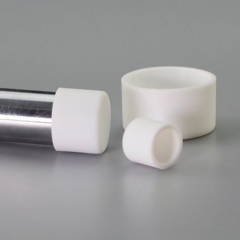 White Silicone Round End Caps for Chair Legs, Screw Tips & Tubes – 3mm to 157.5mm