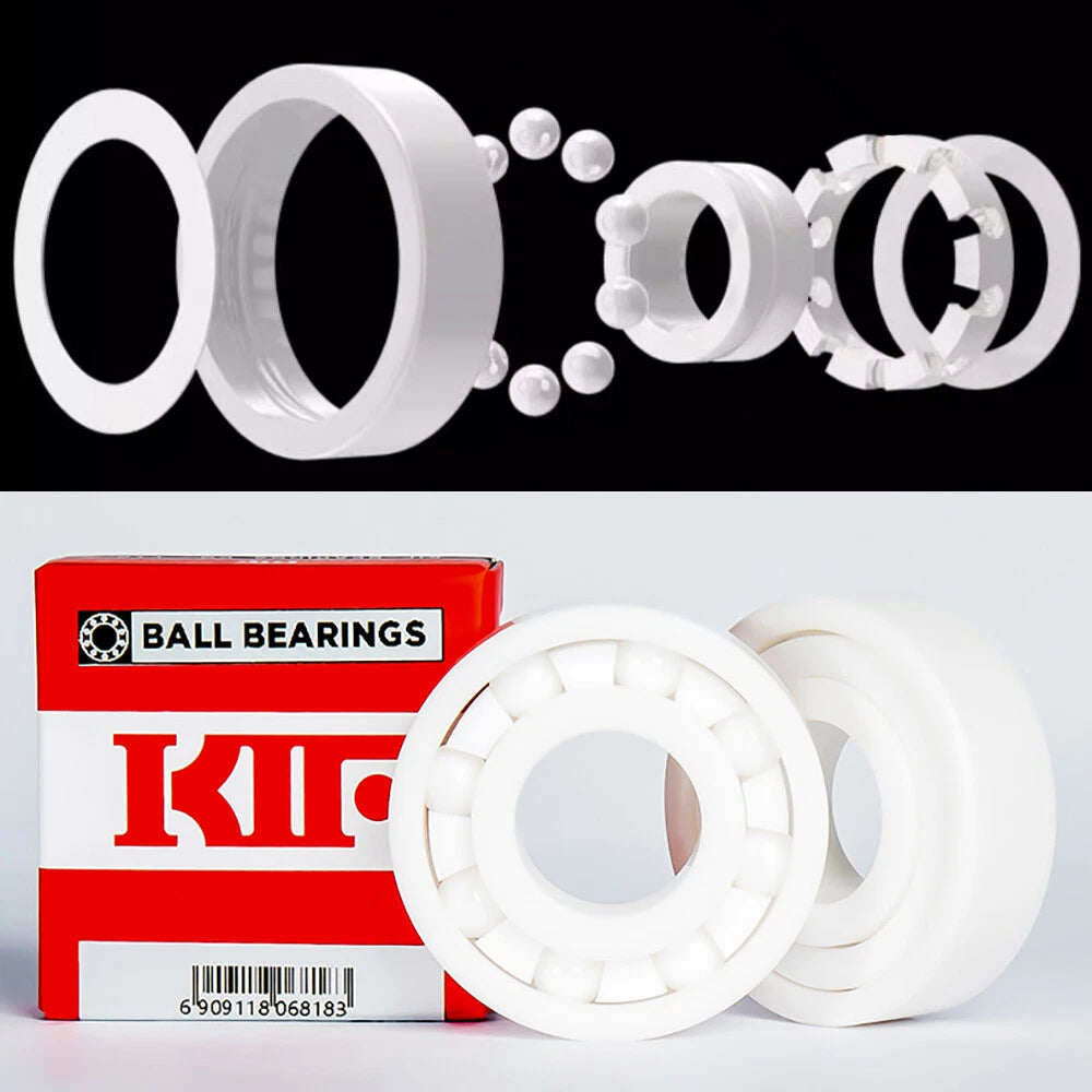 Full Ceramic Ball Bearings ZrO2 Zirconia White Premium - 16000 16001 16002 16013