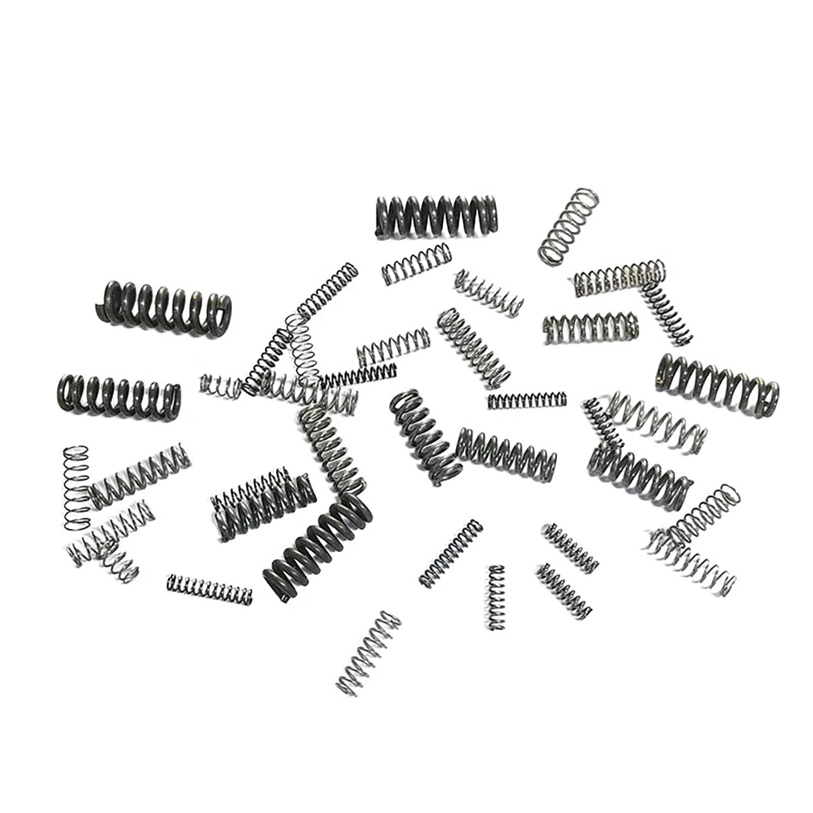 10Pcs Compression Spring Steel 0.8mm Wire Dia 4 - 12mm OD Small Pressure Springs