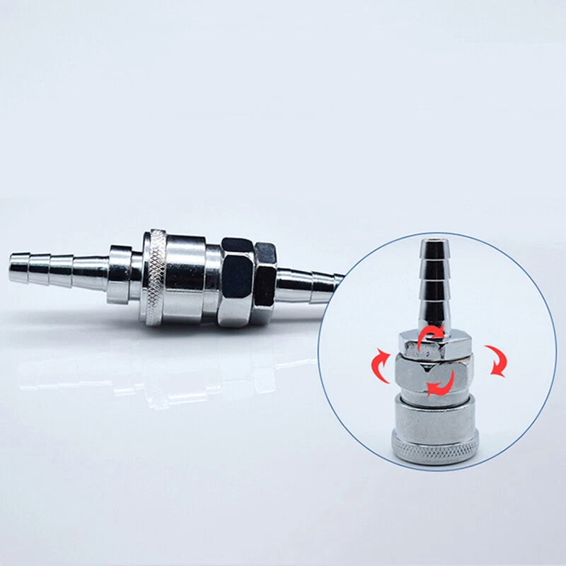 Iron Chrome Plated C-Type Quick Connector Quick Disconnect Air Hose Fitting