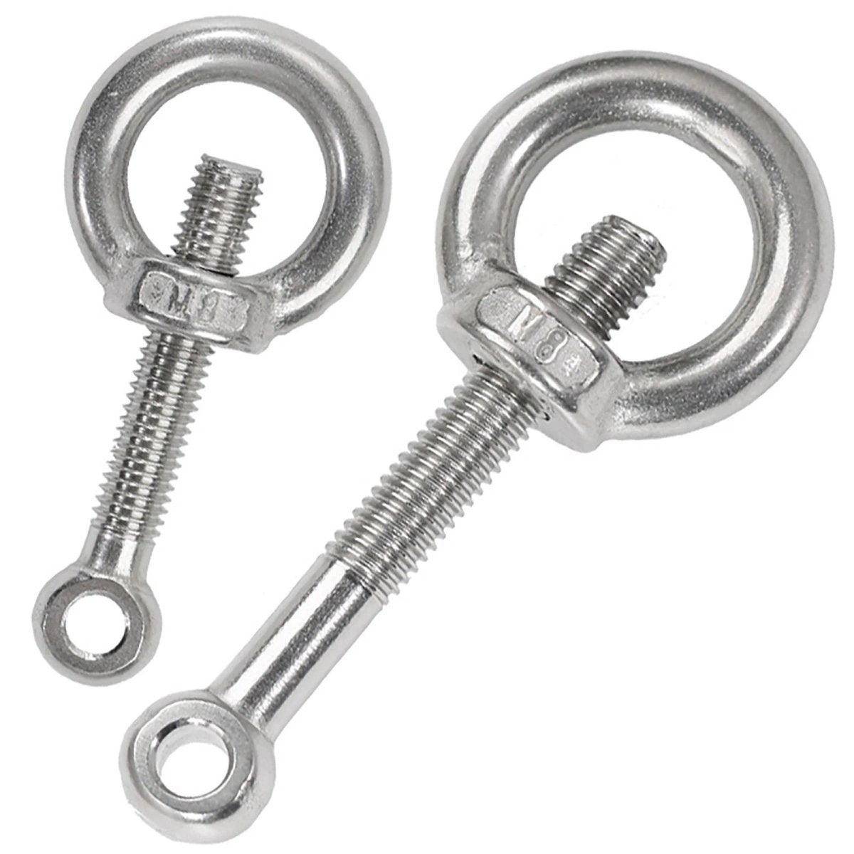 M14–M24 Lifting Eye Bolt & Eye Nut Set | 304 Stainless Steel | 50–200mm - HomeDIYer