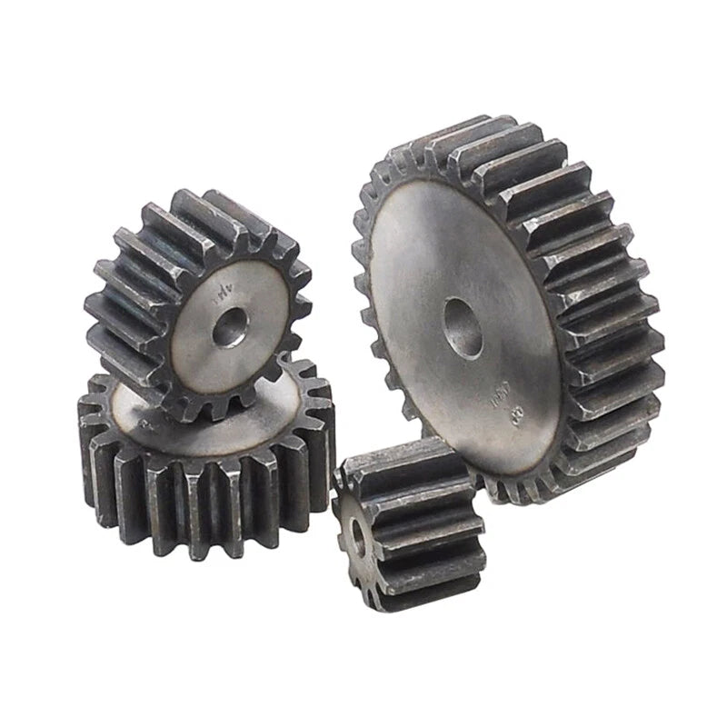 4 Mod 10-24 Teeth Spur Gears Transmission Gear Pinion Thickness 35mm 45# Steel