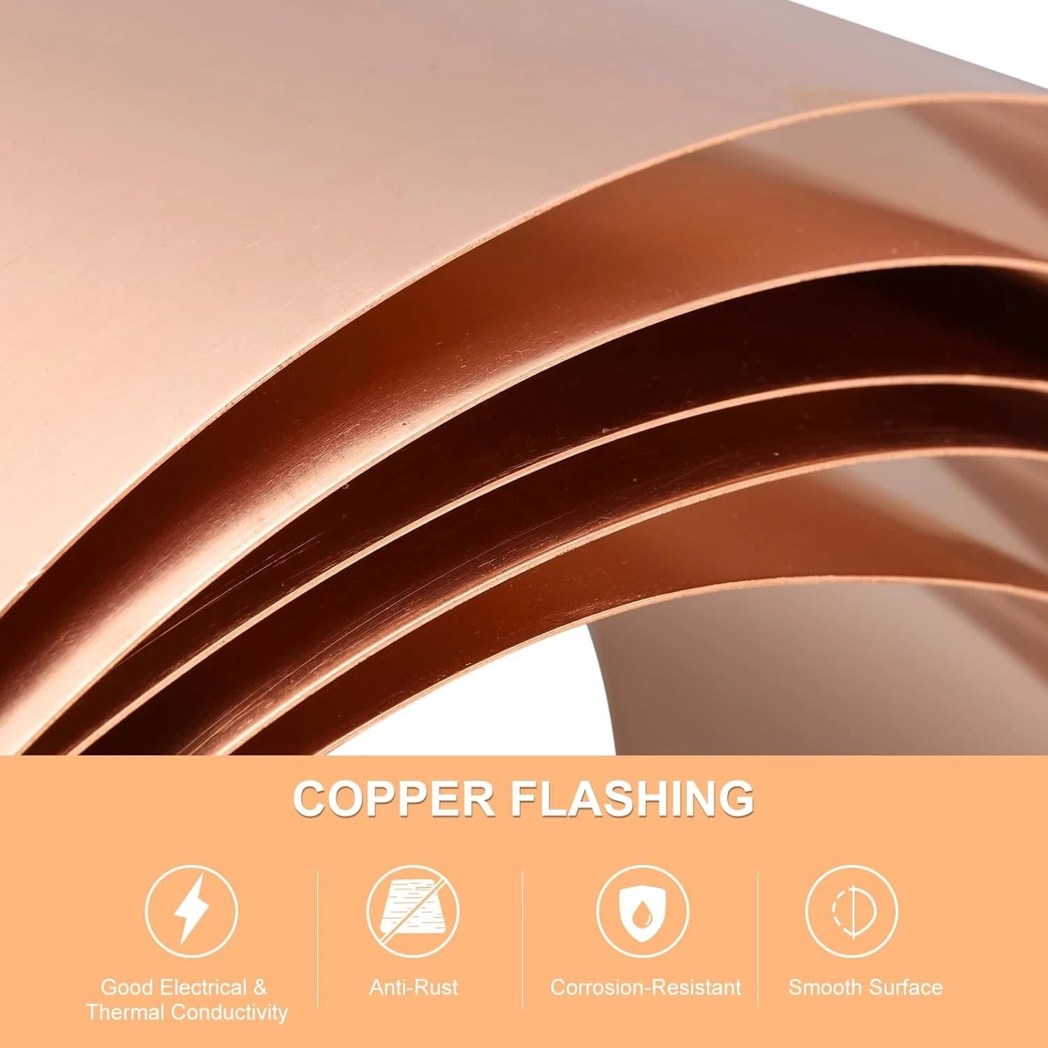 Pure Purple Copper Sheet Roll Strip Metal Foil Thick 01-1mm Width 50-400mm