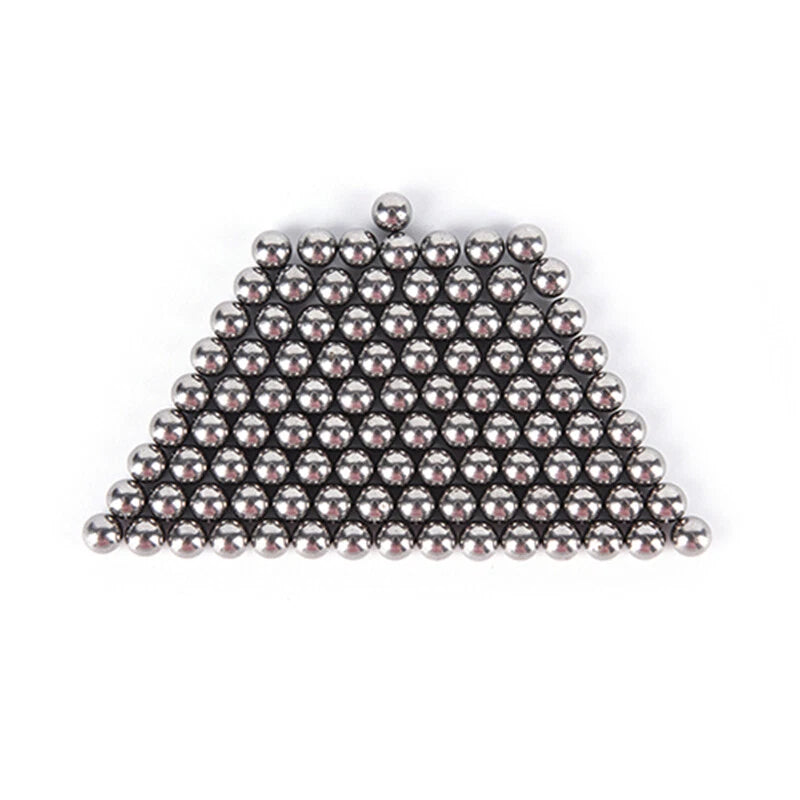 50/100/200pcs Rolling Ball Bearings 3mm-6mm Catapult Slingshot Ammo Steel Ball