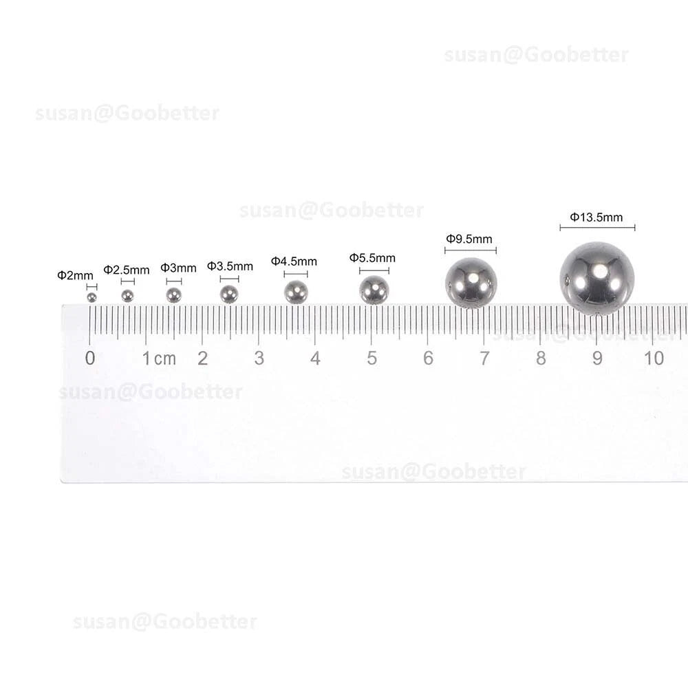 Stainless Steel Ball Bearings 0.5/0.6/0.8/1/1.1/1.2/1.3/1.4/1.5 - 20 mm Diameter