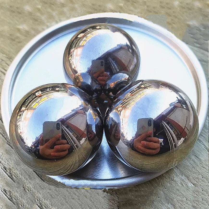 Iron Ball Bearings Replacement Steel Ball Oil Free Smooth Bright 6.35mm-12mm