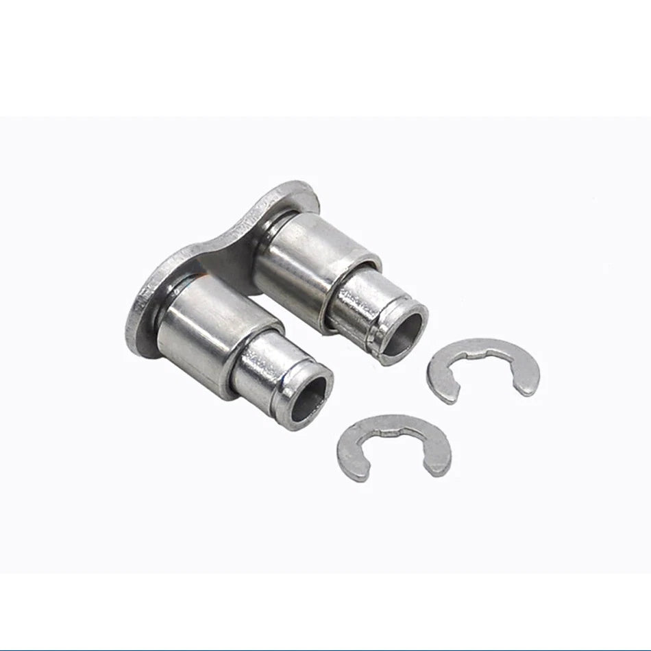 40# 08B-1 Stainless Steel Roller Chain Hollow Pin Connecting Link 40H x 1Pcs