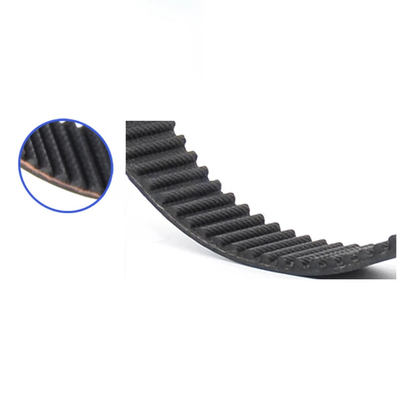HTD 5M Closed Loop Rubber Timing Belt — 25mm Wide, 175mm to 3770mm Perimeter