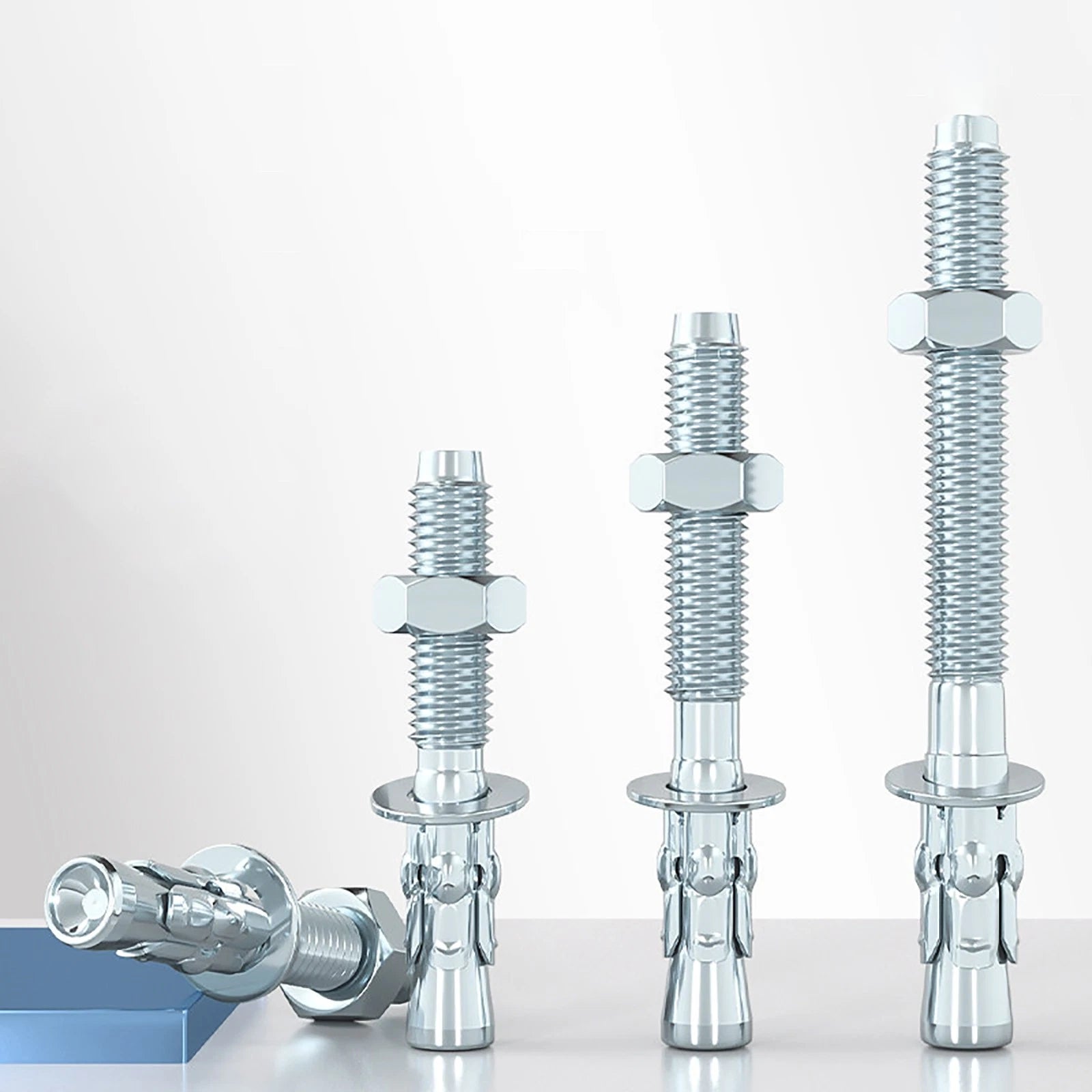 Galvanized Through Bolts Expansion Anchor Bolts M6–M24 | Wall Anchoring