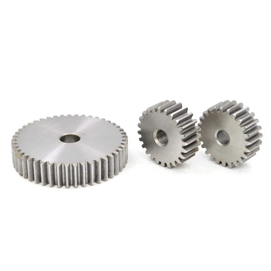 1 Mod 45# Steel Spur Gears Pinion Gear Thickness 10mm 12-160 Teeth For 3D CNC