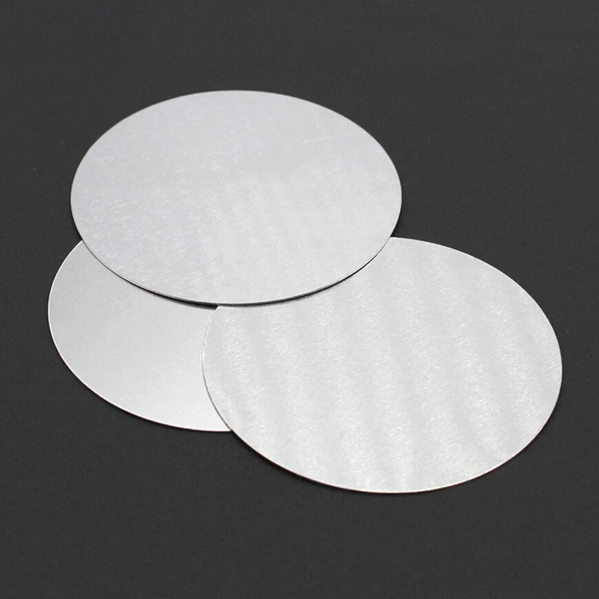 Diameter Ø 58mm Aluminium Discs-Circles-Round Aluminum Sheet (0.3mm Thick)