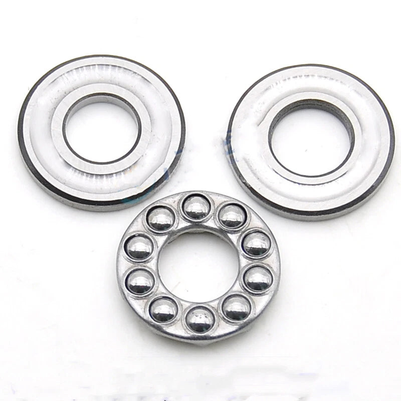 Thrust Ball Bearing Steel Miniature High Precision Flat Steel Bearings 3 Part