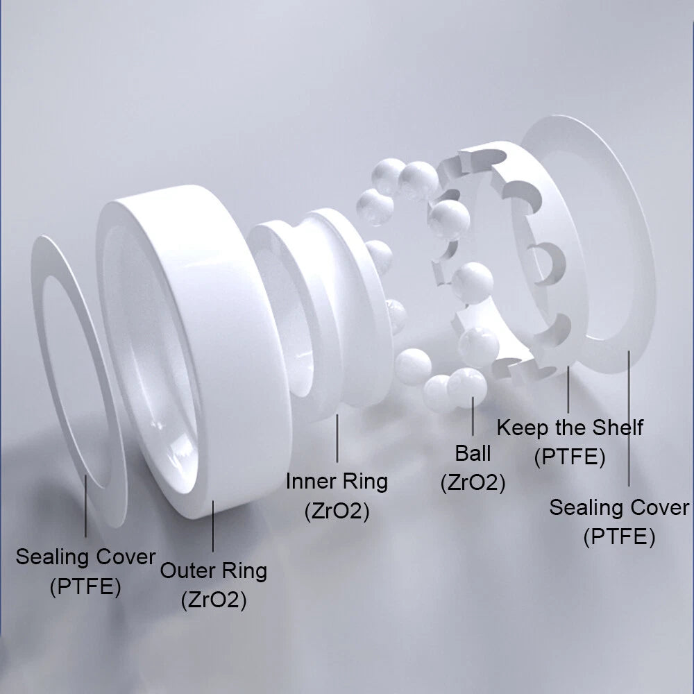 ZrO2 Zirconia Full Ceramic Ball Bearing Miniature Bearings Various Sizes