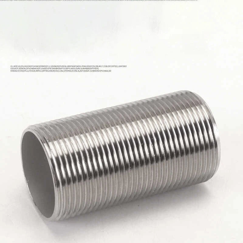 Male Thread Stud Rod A2 Stainless Steel Connector Pipe Fitting — 1/4" to 2"