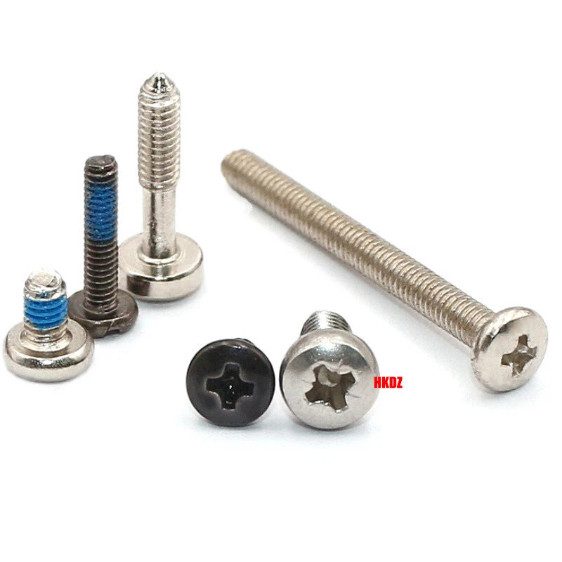 M3 Phillips Umbrella Round Head Machine Screws – Carbon Steel / 304 Stainless, 4–10mm, Multi Finishes