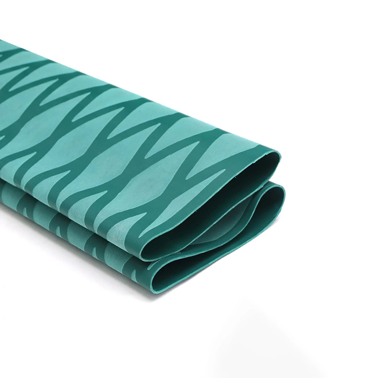 Textured Heat Shrink Tubing for Fishing Rod Handles — Non-Slip Grip Sleeve, Green