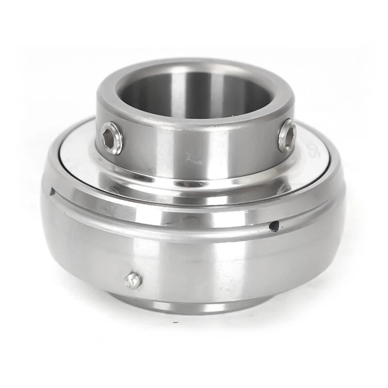 Stainless Steel Bearing Insert Bearings with Grub Screw Imperial ID 3/4" 1" - 2"