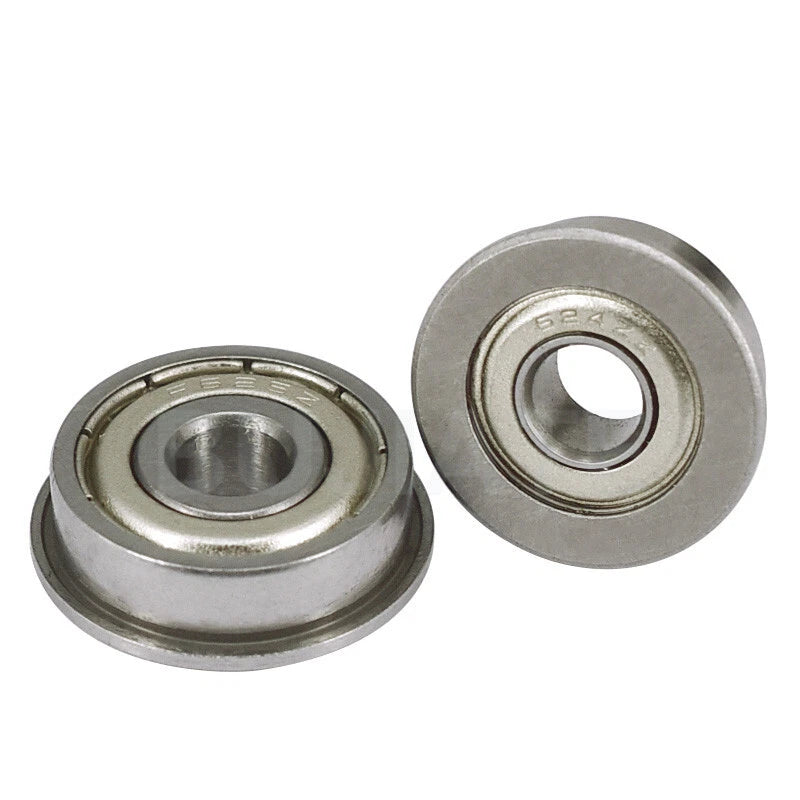 Flanged Miniature Bearings F604 - F695 ZZ Flange Deep Groove Ball Bearing