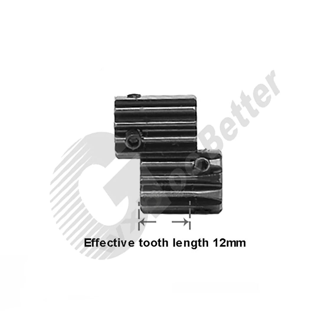 1.0 Mod #45 Steel Convex Spur Gear Spur Gears 12T 13T~ 20T Metal Spur Gears