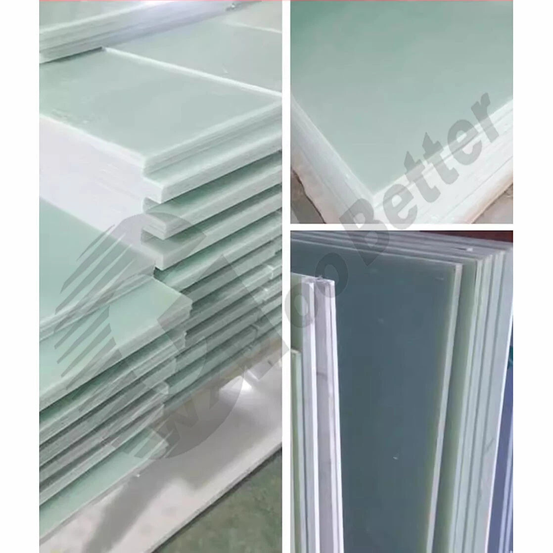 Epoxy Flat Plate Sheet FR-4 Thick=1~8mm Green FR-4 Epoxy Plate Fiberglass Sheet