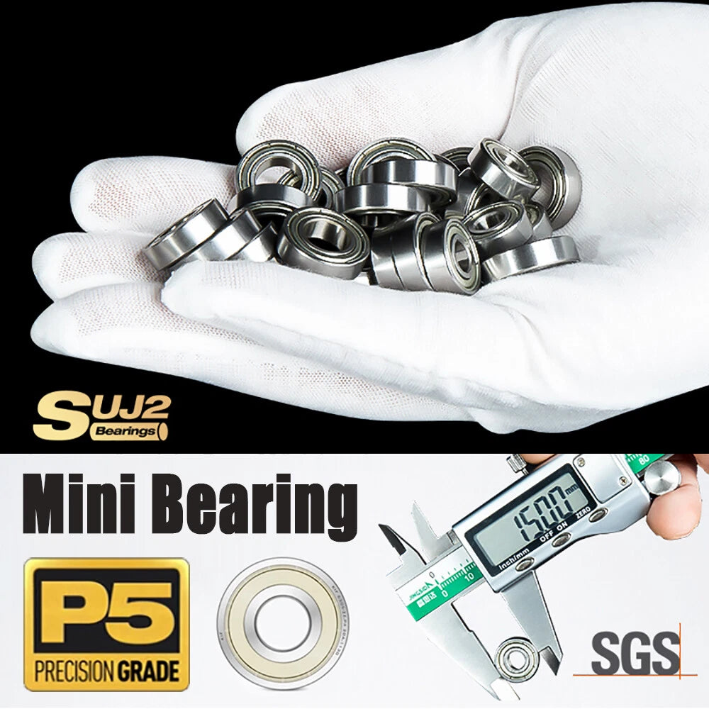 Miniature Deep Groove Ball Bearing Small Bearings R2/3/4/6/8/10/14/16/18/20-R188