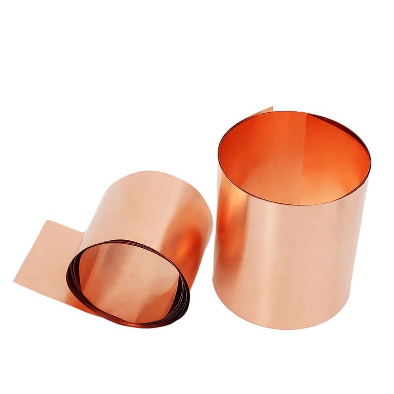 99.9% Copper Cu Metal Sheet Foil Plate Strip Thick 0.05 0.1 0.15 0.2 0.3 - 1mm - HomeDIYer
