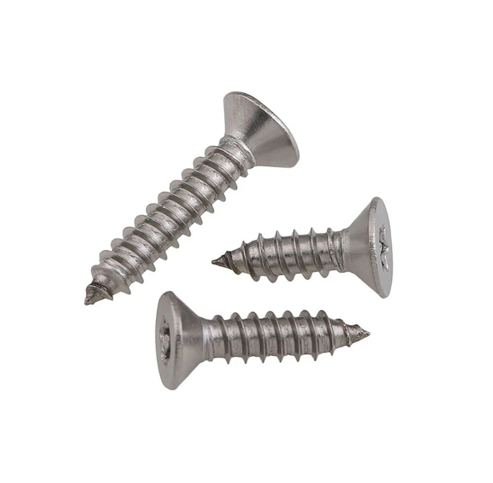 M2.9 M3.5 M3.9 M4.8 Countersunk Torx Anti‑Theft Self‑Tapping Screws – A2 304 Stainless Steel