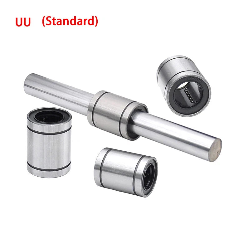 Linear Motion Ball Bearing LM3UU~LM60UU Slide Open Bushing Motion Ball Bearings