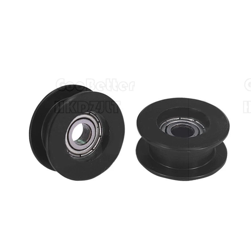 Nylon Bearing Roller H Type Grooved Wheel Pulleys Rail Wheel 695ZZ 5x21x9 mm