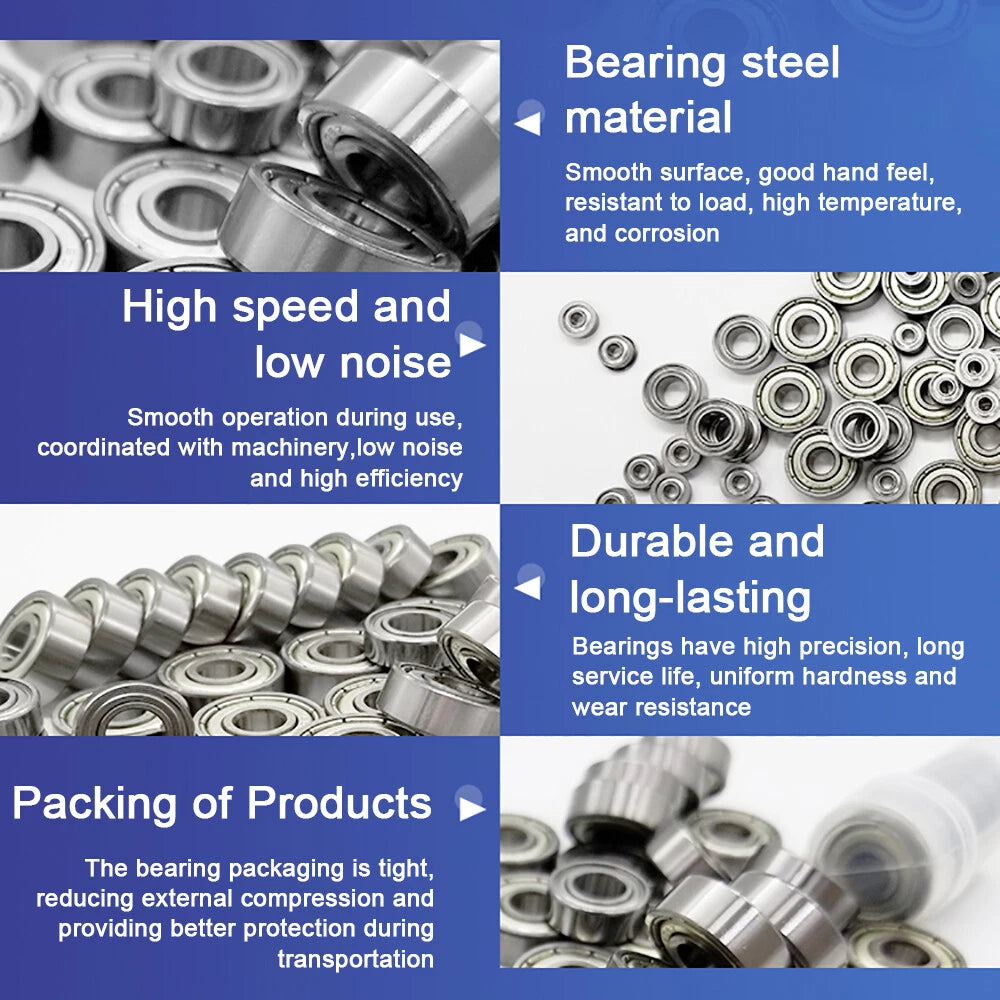 604ZZ ~ 699ZZ 6700ZZ ~ 6707ZZ Micro Bearing Deep Groove Ball Bearings, for Motor