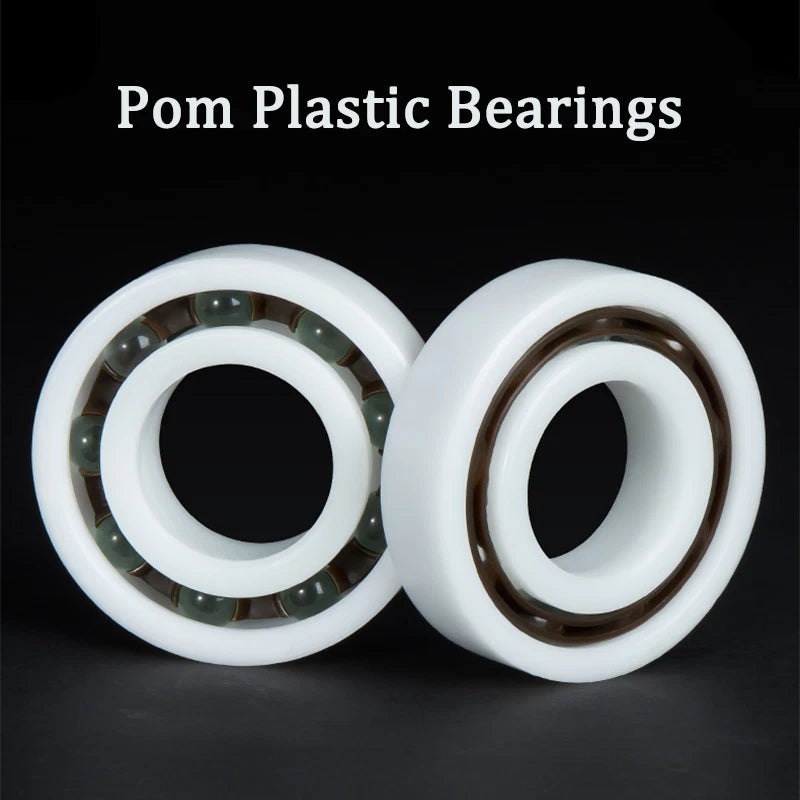 Pom Plastic Bearing-RS Deep Groove Ball Bearings Roller Bearings I.D:8mm-12mm