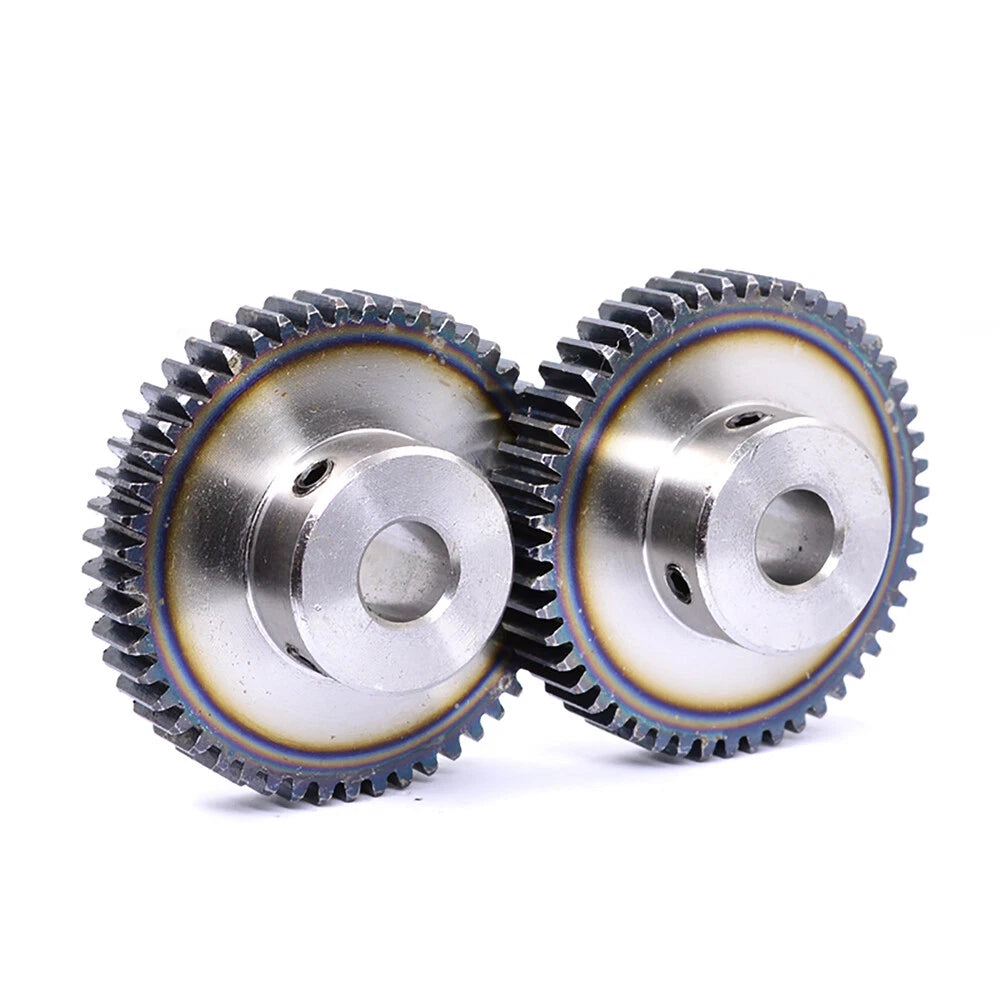 1 Mod Spur Gear 15-40T Pinion Gear with Step Motor Gear Bore 5-14mm 45# Steel