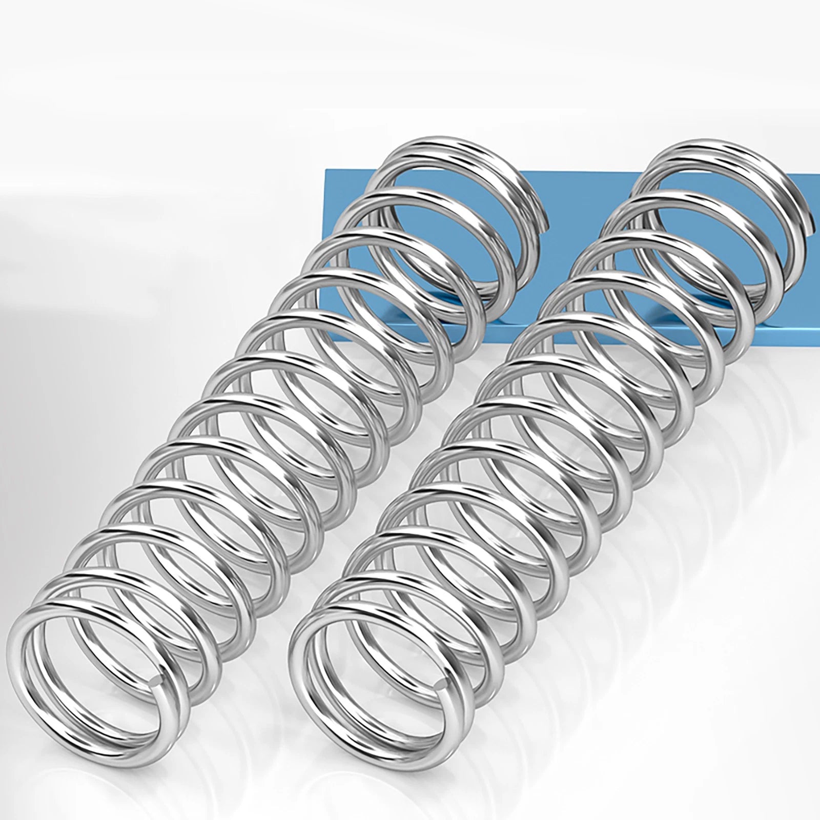 10pcs A2(304) Stainless Steel Compression Pressure Small Springs 0.3/0.4/0.5mm