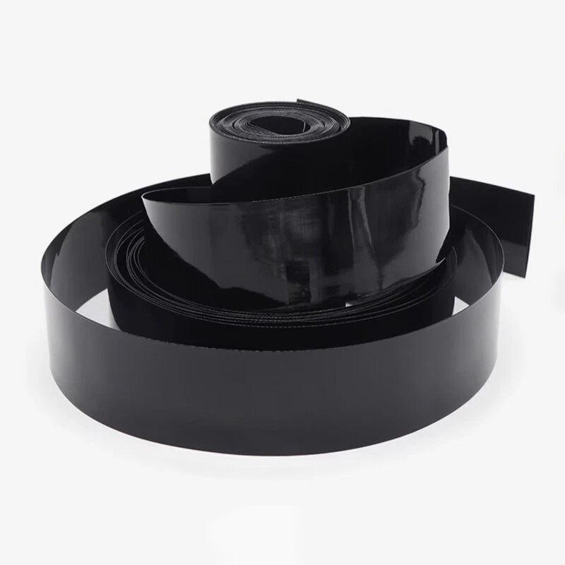 373mm Flat Width Black PVC Heat Shrink Tube for Battery Pack Wrap