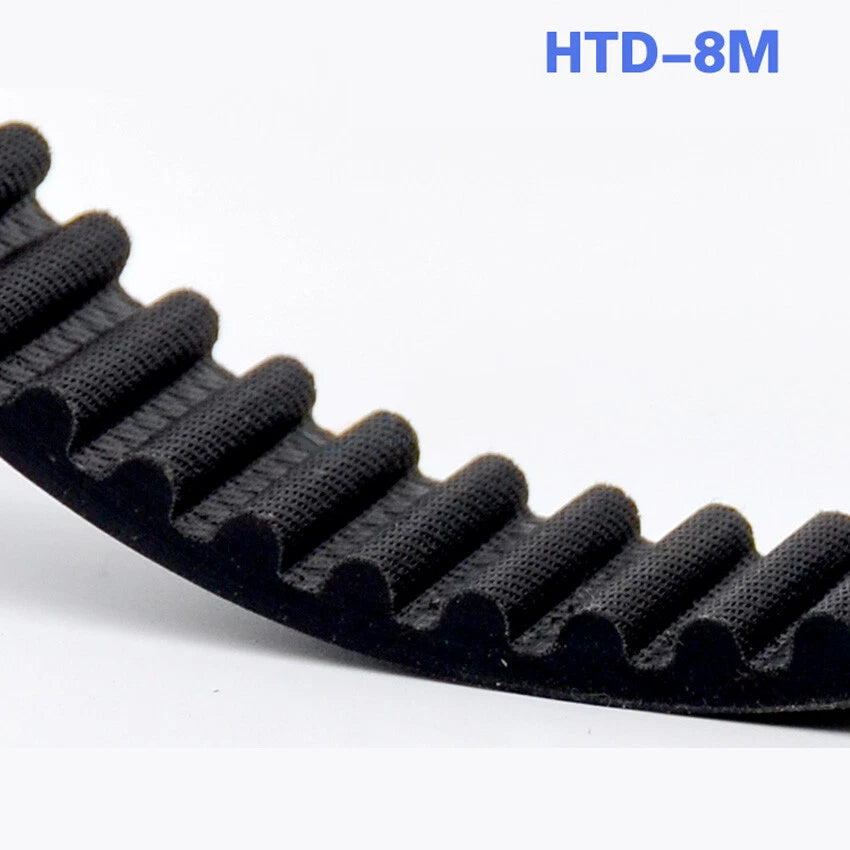 HTD 8M Timing Belt 228–3600mm Closed Loop Rubber Drive Belt Pitch 8mm Width 30mm