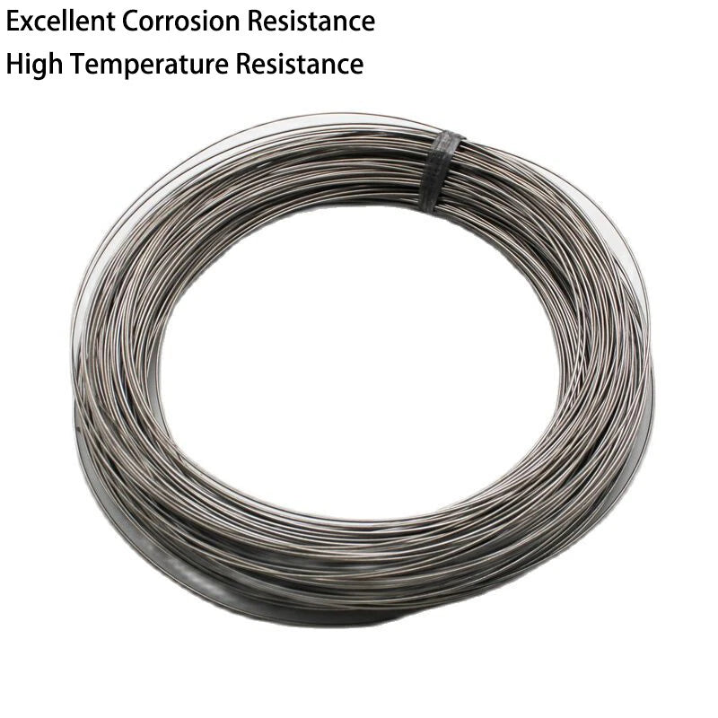 TA2 Pure Titanium Wire Diameter 0.5mm-4mm Metal Wire Metalworking High Temp