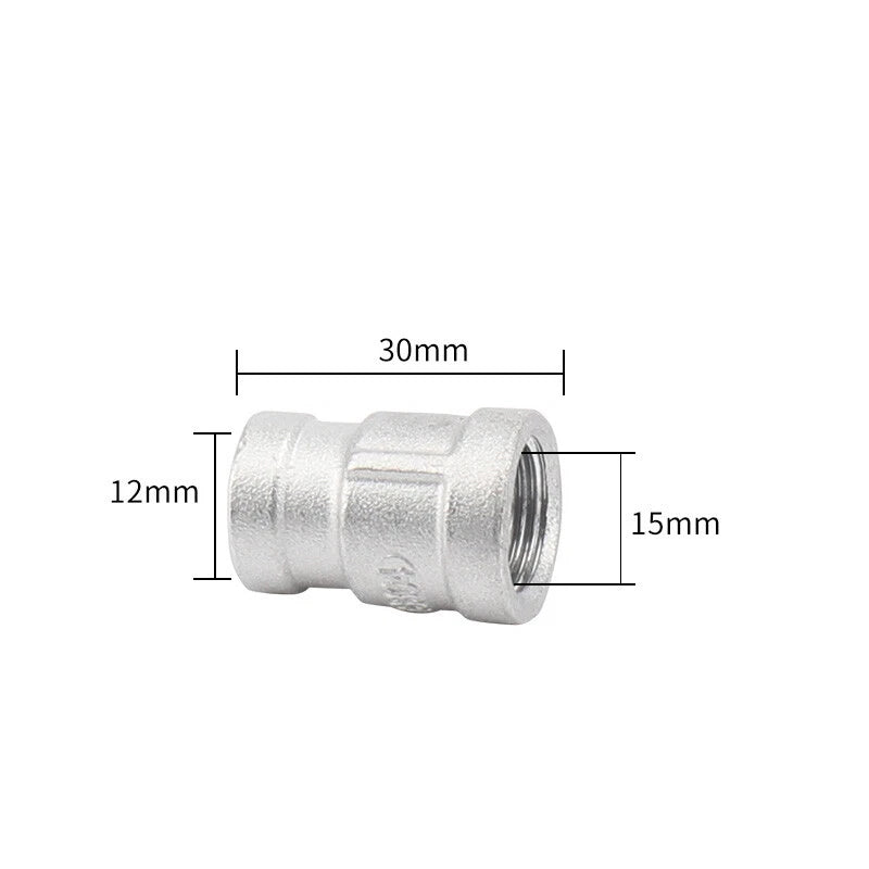 BSP Stainless Steel Reducing Bush — Female Thread Pipe Fitting