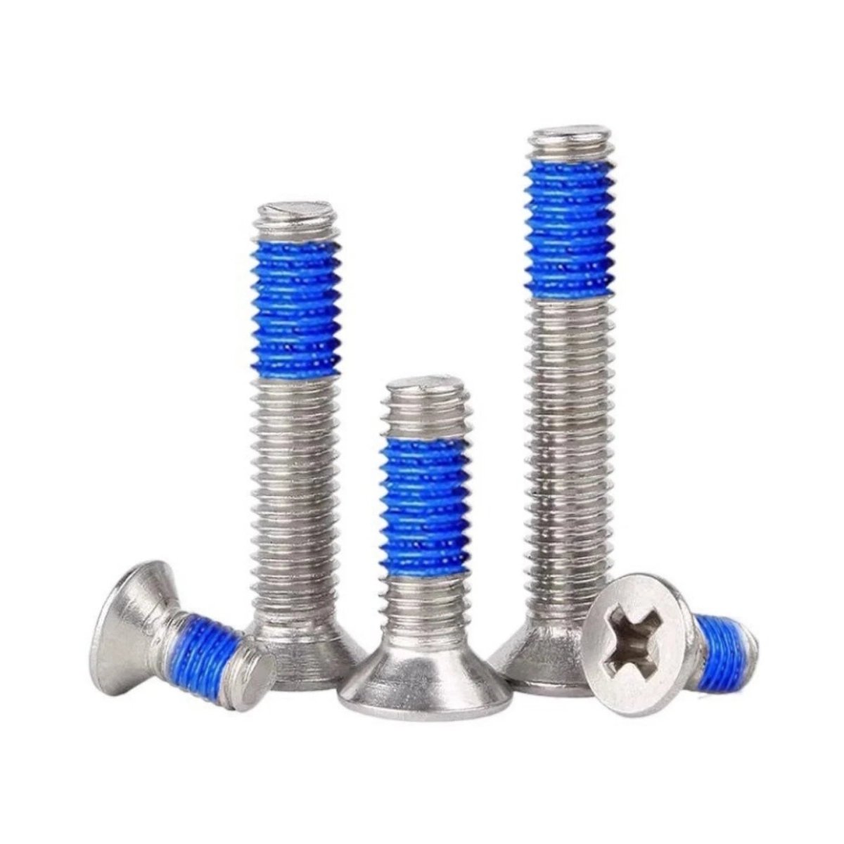 M1.2–M6 Phillips Flat Head Machine Screws | Carbon Steel | Black & Nickel Plated - HomeDIYer