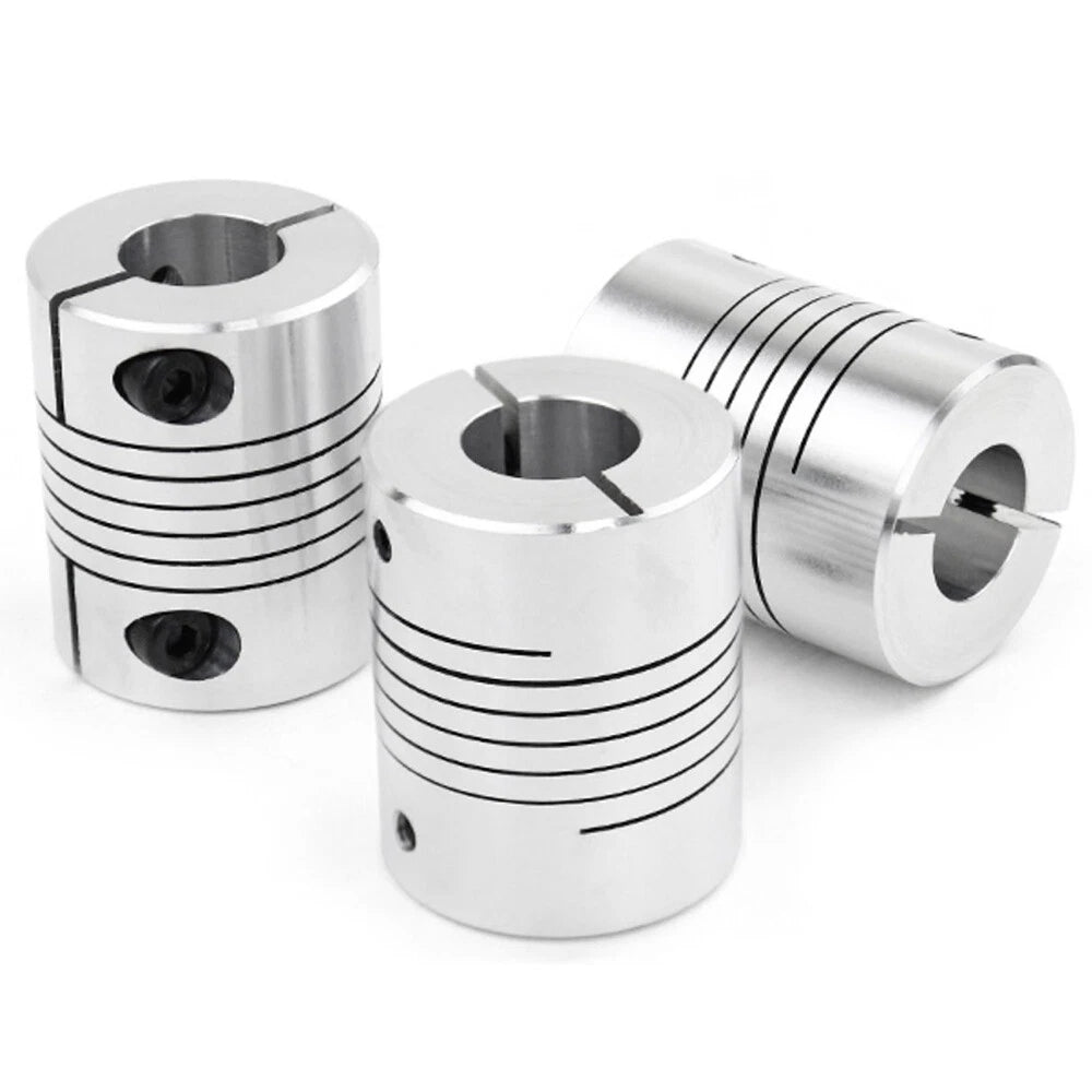 Inner Orifice 5-10mm Flexible Shaft Coupling Rigid Stepper Motor Coupler D20*L25