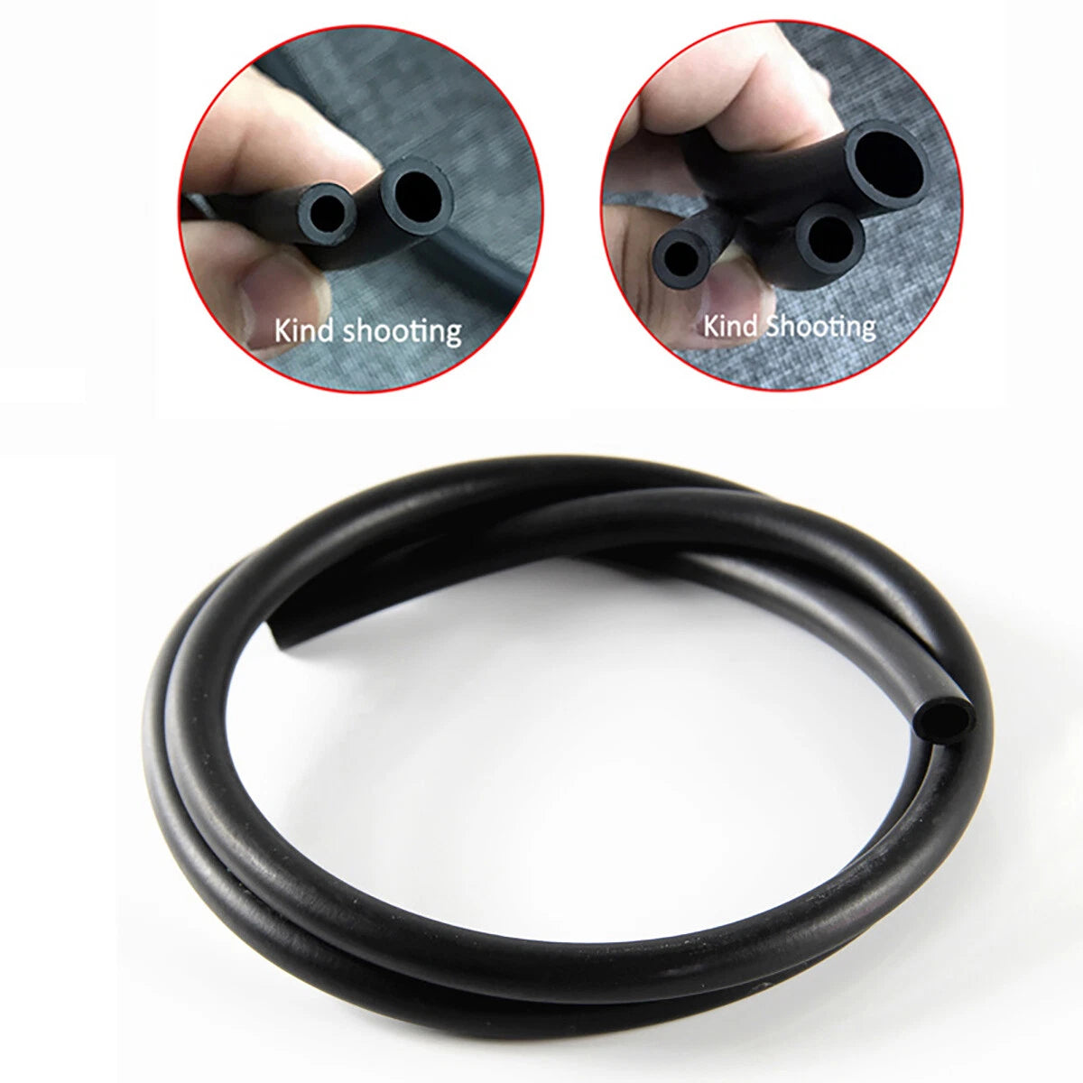 Black Nitrile Rubber Fuel Hose Pipe | Petrol Diesel Oil Tube | 3mm–25mm ID