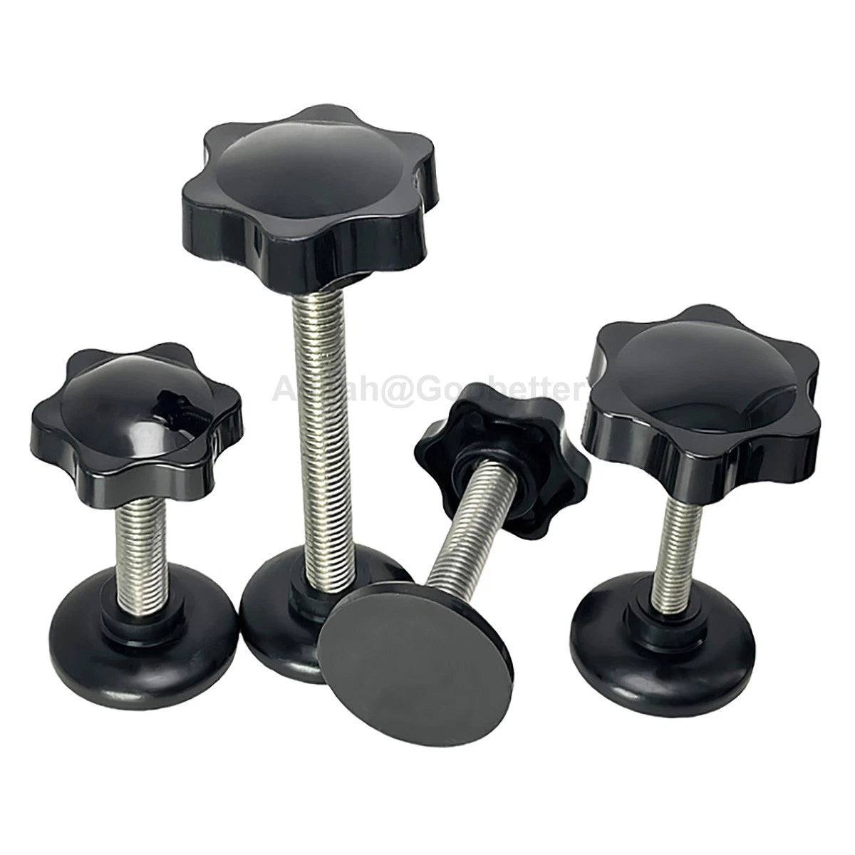 M6 M8 M10 Thumb Screws Hexalobular Star Disc Pressure Plate Hand Grip Knob Bolts