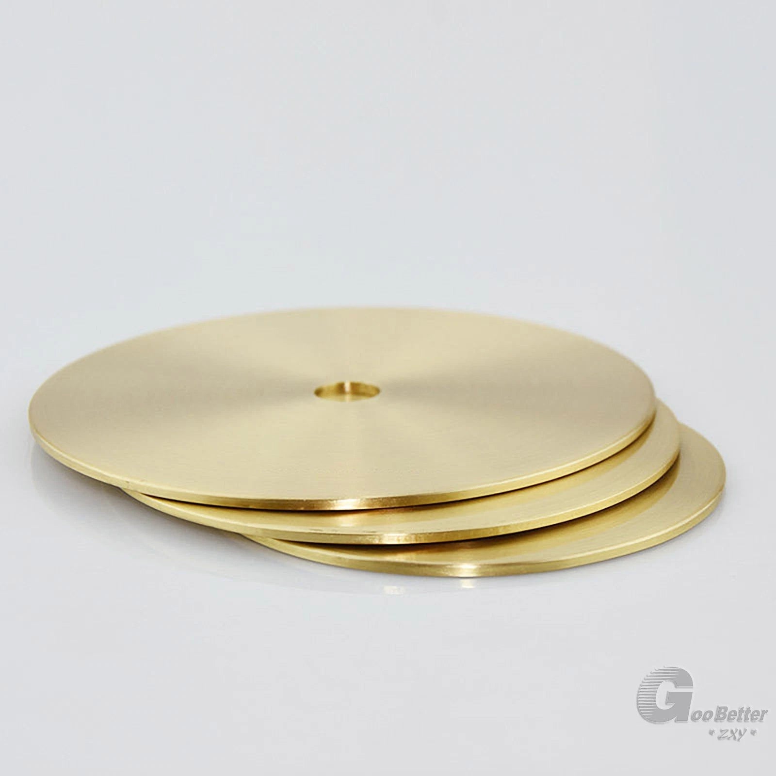 Brass Discs Blanks Metal Round Gasket Sheets Diameter 20mm-150mm Thickess 1-2mm