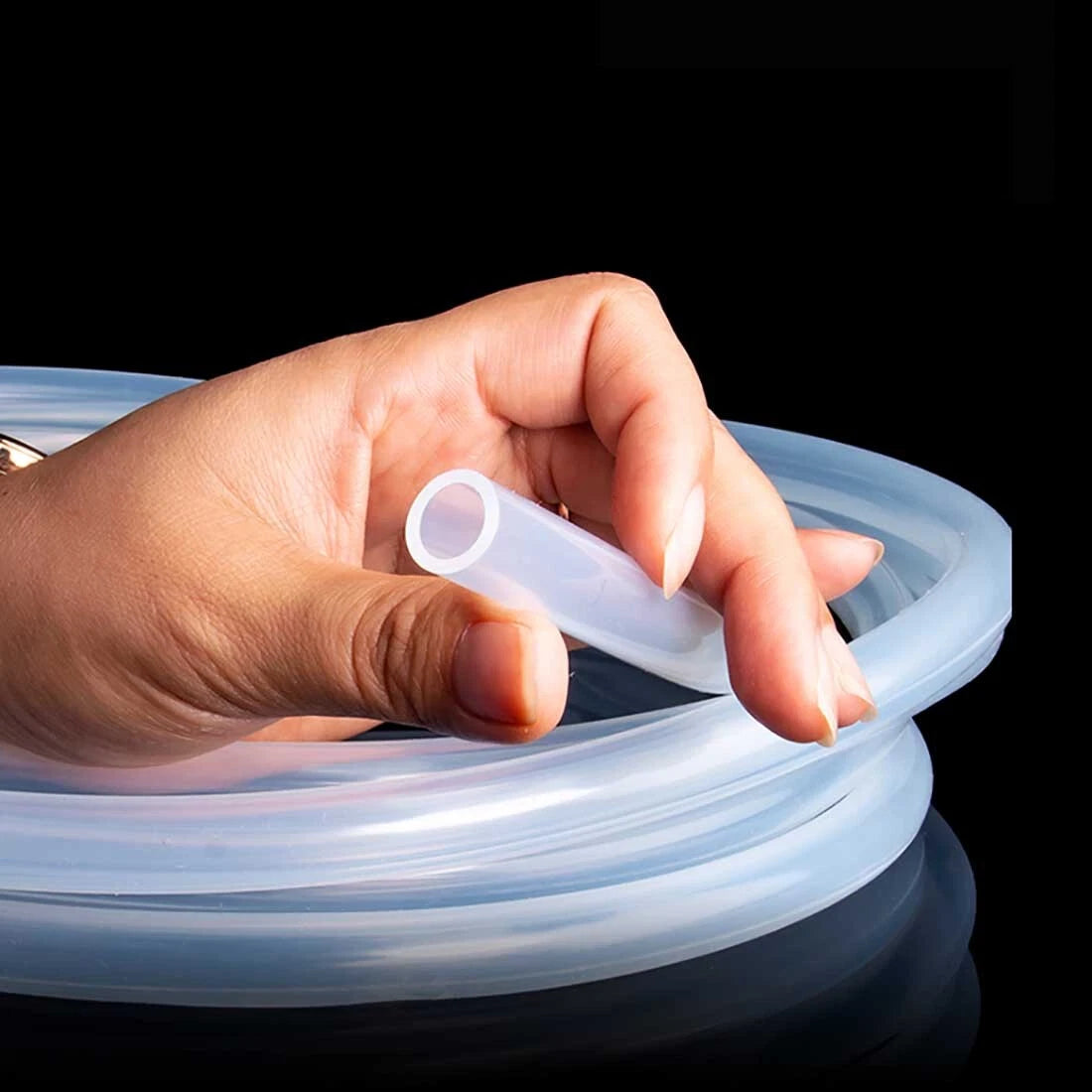 Clear Silicone Tube Hose Beer Vacuum Pipe Food Grade Soft Rubber Soft Flexible