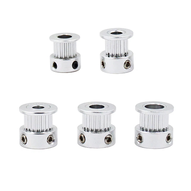GT2 16-80T Timing Pulley 6mm Belt Synchronous Wheel Gear 3D Printer Bore 4-14mm