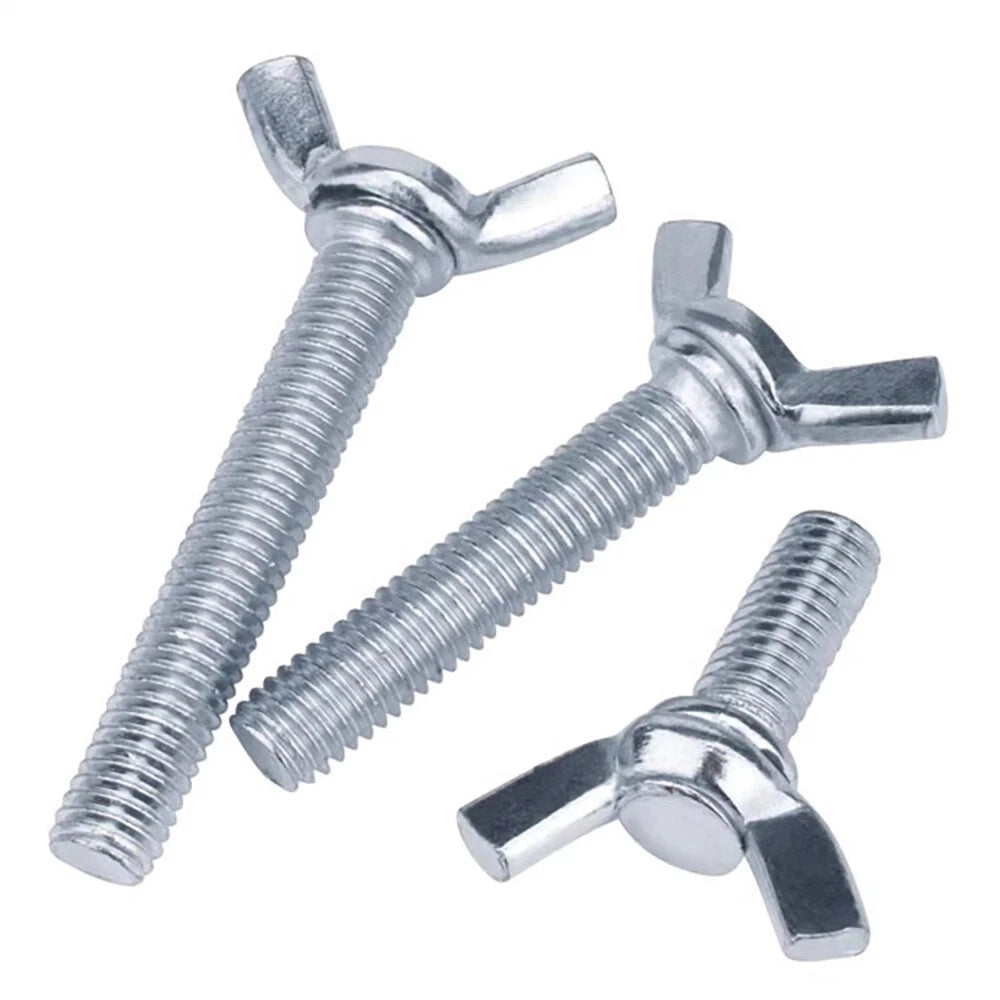 Butterfly Wing Bolts Screws Thumb Screws M4 M5 M6 M8 M10 Wing Bolts Zinc Plated