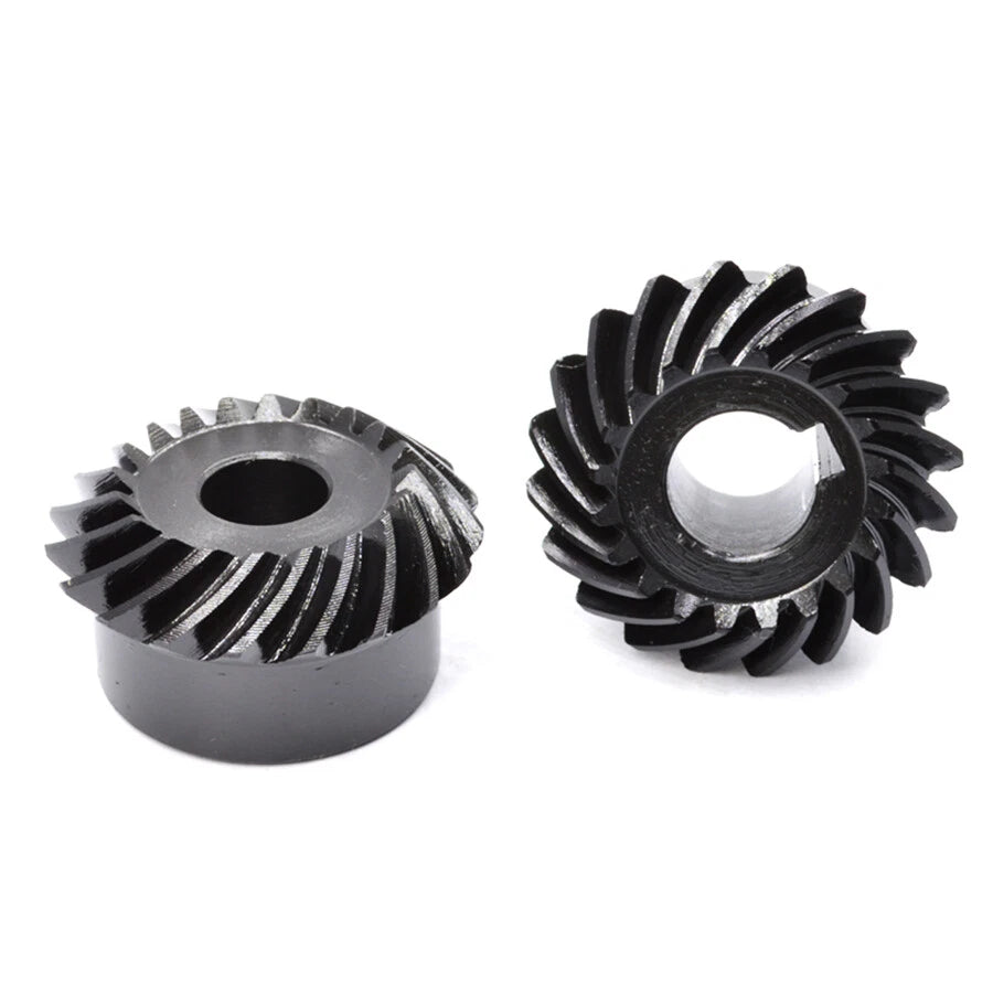 1:1 Sprial Bevel Gear 1/1.5/2/2.5/3 Mod Left-Right Spiral 45# Steel 20/25/30T