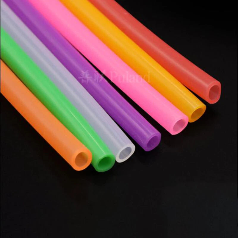 Food Grade Silicone Rubber Tubing — Flexible Hose for Brewing, Aquarium & Transfer (2x3mm / 3x4mm / 3x5mm)
