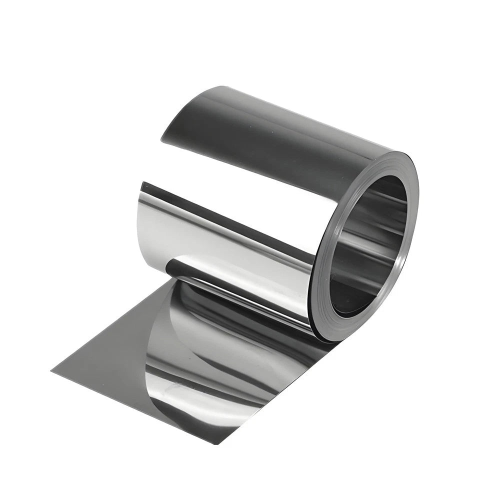 1M 304 Stainless Steel Band Sheet Foil Thin Steel Plate Strip 0.015mm-1mm Thick
